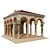 Archival Alcove: 3ds Max, FBX, Texture, Mat (Corona) 3D model small image 1