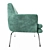 Chic Chloe Armchair - Elegant Comfort 3D model small image 3