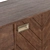 Elegant Zen Greyson Sideboard 3D model small image 2
