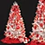 Winter Wonderland White Christmas Tree 3D model small image 3