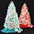 Winter Wonderland White Christmas Tree 3D model small image 4