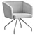 Modern Hera Armchair: Sleek Design & PBR Materials 3D model small image 5