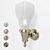 Elegant BRIZO Charlotte Sconce 3D model small image 2