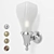 Elegant BRIZO Charlotte Sconce 3D model small image 4