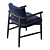Modern Teresina Chairs 3D model small image 4