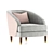 Parker Knoll 150 Fitzroy Chair 3D model small image 10