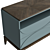 Majorelle TV Stand: Elegant and Versatile 3D model small image 2