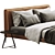 Modern BoConcept Arlington Bed 3D model small image 3