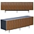 Elegant Garda Sideboard: Meroni Colzani 3D model small image 1