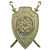 Azeri Ministry Emblem: 3 Materials 3D model small image 2