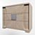 Modern Quadro Chest of Drawers: Arvestyle 3D model small image 3