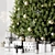 Festive Christmas Tree Decoration 3D model small image 5