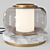 Luminous Luna A Glass Table Lamp 3D model small image 1