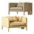 Elegant Simplicity: Simpliciter Armchair 3D model small image 5