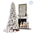 Christmas Decor Set with Tree 3D model small image 1