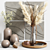 Pampa Grass Bouquet Decor Set 3D model small image 1