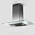 Elica Flat Glass Plus Island: Sleek Design and Reliability 3D model small image 1