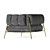 Tirella Bonaldo Sofa: Modern Elegance 3D model small image 4