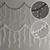 Monochrome Arc Garland 3D model small image 1