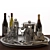 Mixology Essentials: Complete Bar Set 3D model small image 1