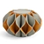 RUFF High: Modern Wool Felt Pouf 3D model small image 2