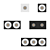 Versatile LED Recessed Light: MJ1003 SQ 3D model small image 3