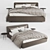 Elegant Alberta Salotti Dion Bed 3D model small image 1