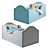  Nemo Kids Bed: Comfortable and Stylish 3D model small image 1