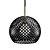 Elegant Harlequin Ceiling Light 3D model small image 1