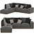 Denver Left-hand Corner Sofa | Comfortable and Stylish 3D model small image 1