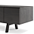 Zeitraum Rattan Oak Sideboard 3D model small image 5