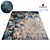 Leonardo Blue Rug: High-Quality Texture 3D model small image 1