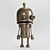 Joseph the Robot Statuette 3D model small image 1