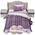 Bianca Factory Bed: A Favorite for Your Home 3D model small image 1