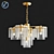 Elegant Meise 5 Pendant Light 3D model small image 1