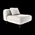 Versatile Delavega DP Modular Sofa 3D model small image 2