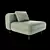 Versatile Delavega DP Modular Sofa 3D model small image 3