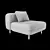 Versatile Delavega DP Modular Sofa 3D model small image 4