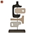 Elegant Parmentier Sculpture 3D model small image 2