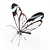 Ethereal GlassWing Beauty 3D model small image 1