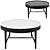 Elegant Mausam Marble Coffee Table 3D model small image 2