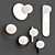 Sleek and Stylish: CIRC - Wall Lights. 3D model small image 1