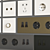 Barcelona Bridge Wall Switch Sockets 3D model small image 4