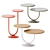 Artifort Twins Round Side Table 3D model small image 1