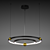 Elegant Amadeo Chandelier 1123 3D model small image 1