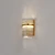 Golden Elegance: Luxury Metauro Wall Sconce 3D model small image 1