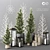 Festive Christmas Decor Set 3D model small image 1