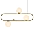 Elegant Round Chandelier 3D model small image 3
