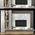 Sleek TV Mount Set 3D model small image 1