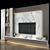 Sleek TV Mount Set 3D model small image 2